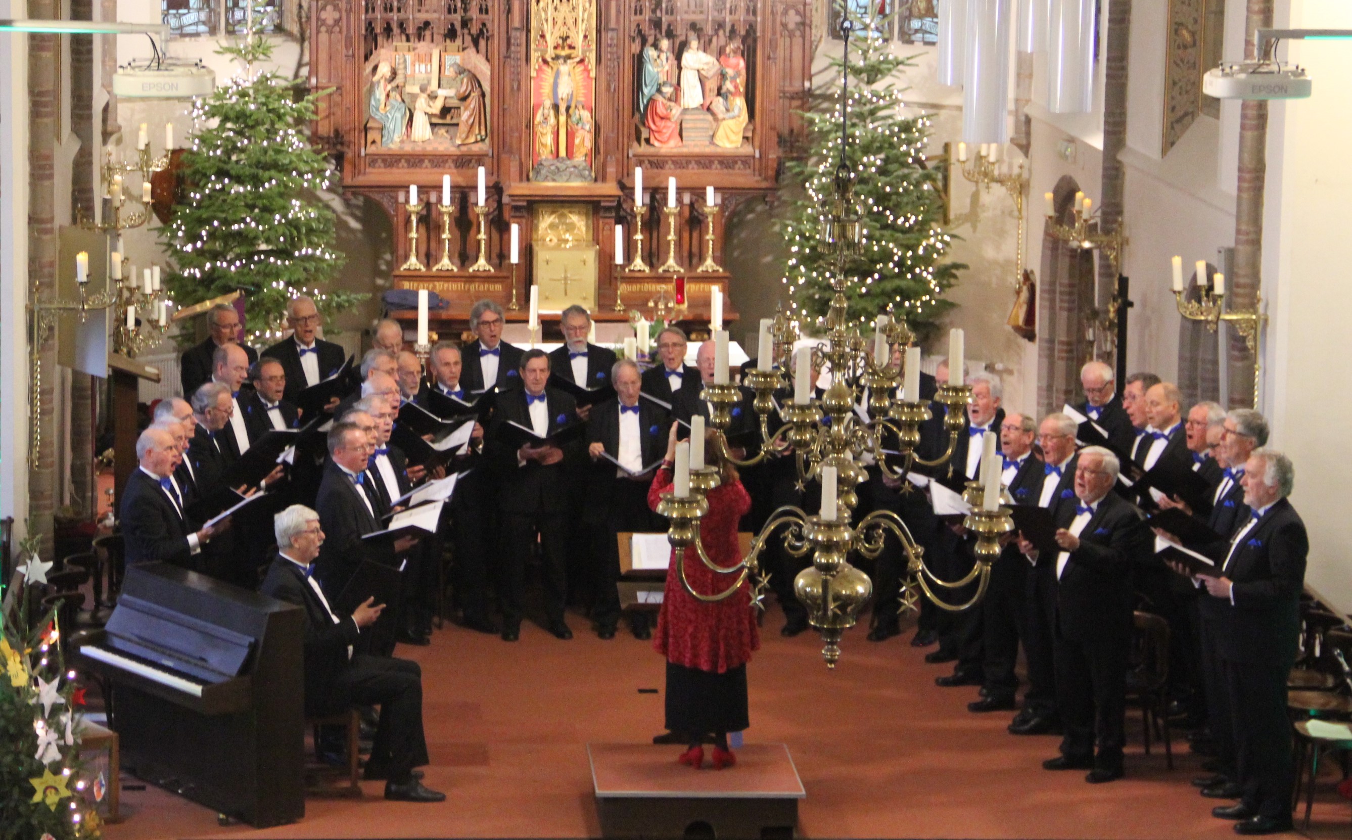 28e Kerstconcert Rosmalens Mannenkoor Jan en Jan Media